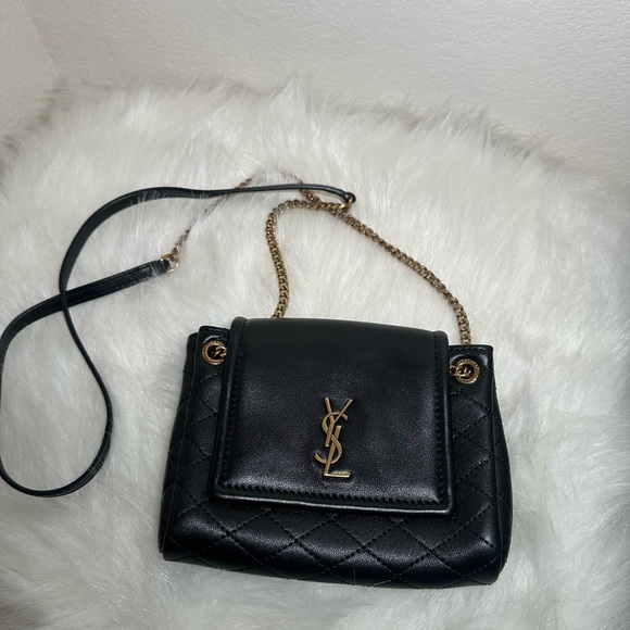 Yves Saint Laurent Black Mini Crossbody Bag - Picture 1 of 6
